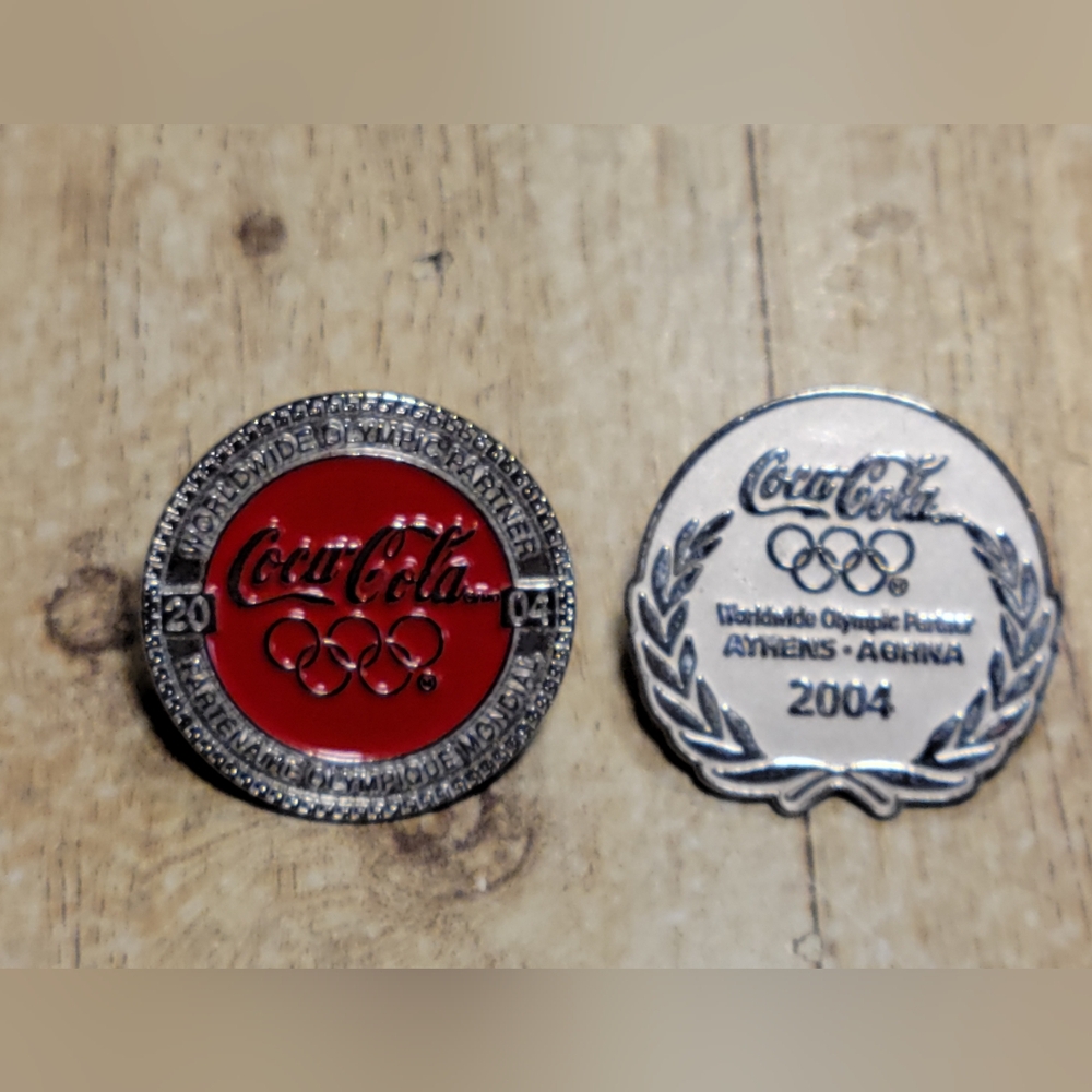 Coca Cola Athens Olympics 2004 pins
